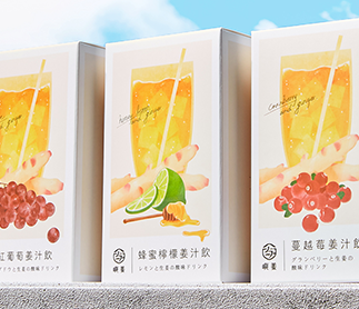 Ginger sparkling drink